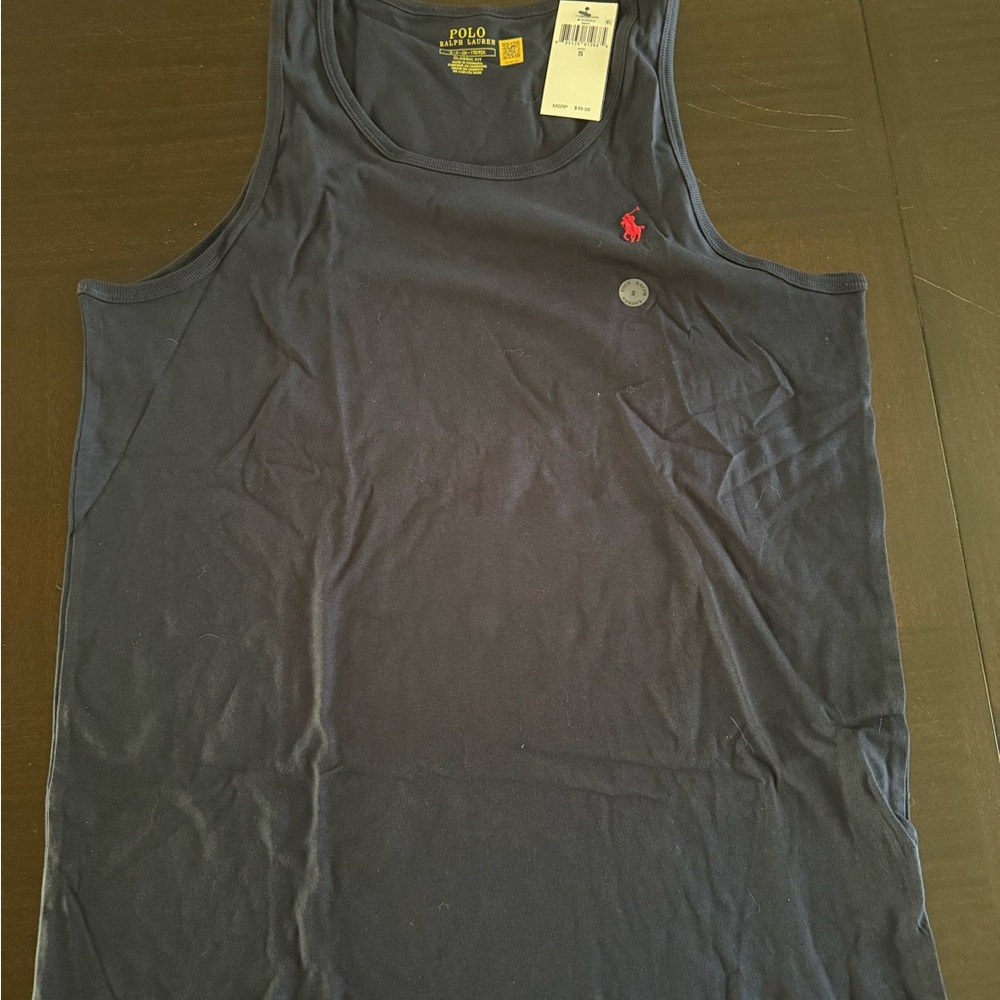 Polo by Ralph Lauren Men's Dark Blue Tank Top